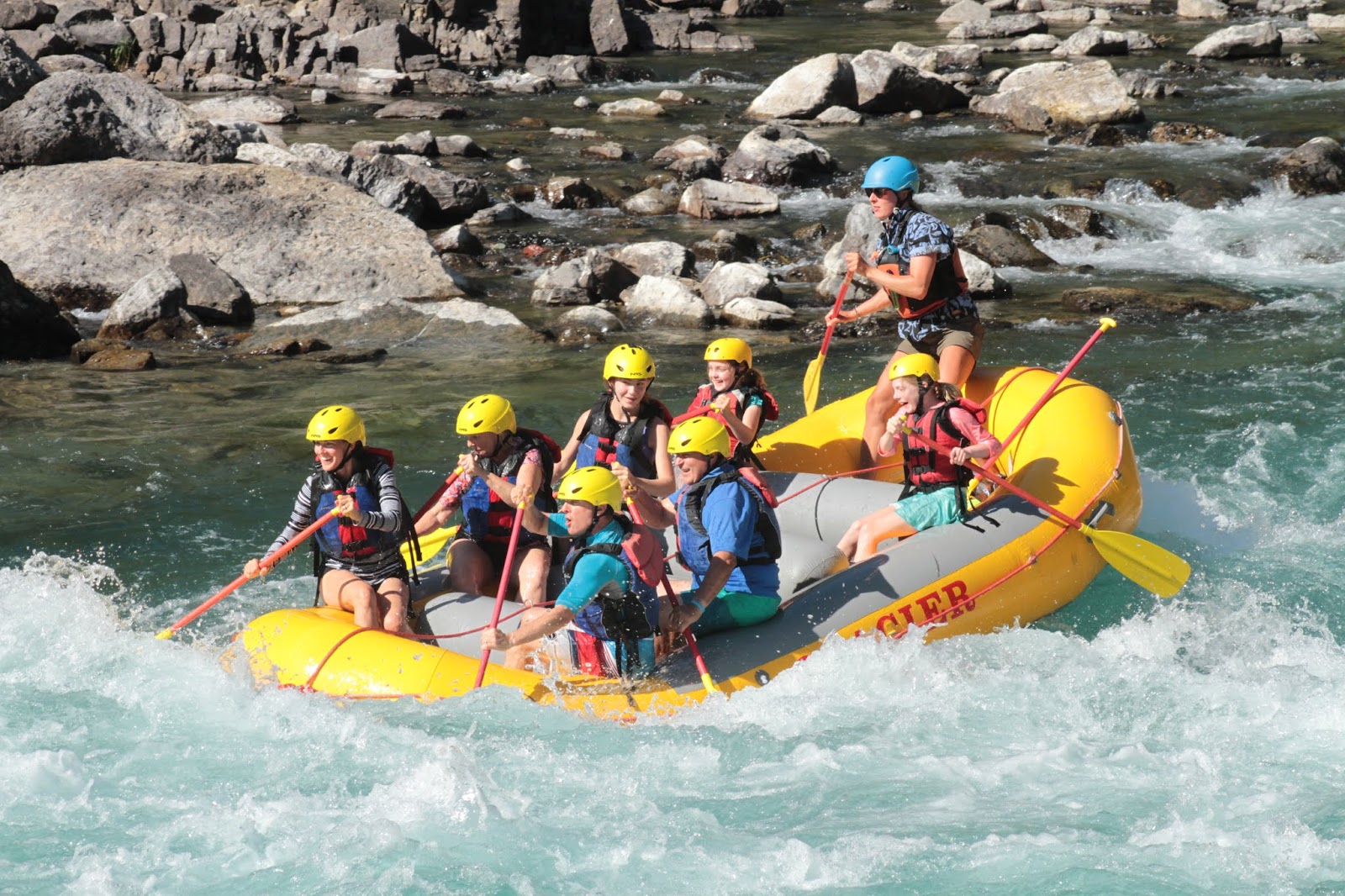 Rafting in India